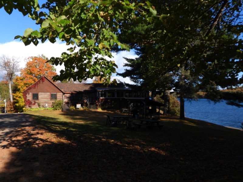 Entering Fernleigh Lodge